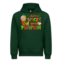 Foreset Green whatever spices your pumpkin Urban Hoodie - AdoDesignShop