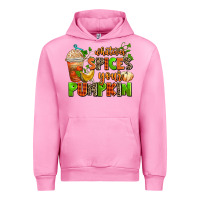 Fuchsia Pink whatever spices your pumpkin Urban Hoodie - AdoDesignShop