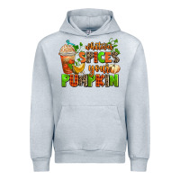 Heather Grey whatever spices your pumpkin Urban Hoodie - AdoDesignShop