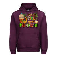 Mauve Wine whatever spices your pumpkin Urban Hoodie - AdoDesignShop