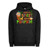 Pigment Black whatever spices your pumpkin Urban Hoodie - AdoDesignShop