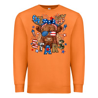 Carrot oh my stars highland cow Premium Sweatshirt - RanaPortraitStore