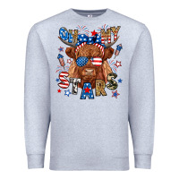Oh My Stars Highland Cow Premium Sweatshirt | Teevron