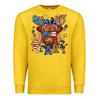 Lemon oh my stars highland cow Premium Sweatshirt - RanaPortraitStore