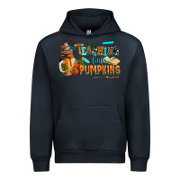 Navy teaching little pumpkins Urban Hoodie - AdoDesignShop