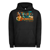 Pigment Black teaching little pumpkins Urban Hoodie - AdoDesignShop