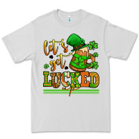 Dove Grey lets get lucked up st patricks Premium Tee - LillyAllenDesigns