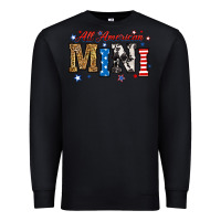 Black all american mini Premium Sweatshirt - RanaPortraitStore