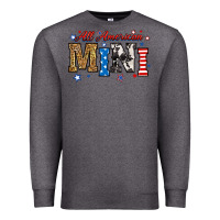 Charcoal Heather all american mini Premium Sweatshirt - RanaPortraitStore