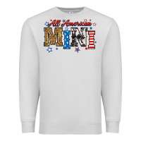 Dove Grey all american mini Premium Sweatshirt - RanaPortraitStore