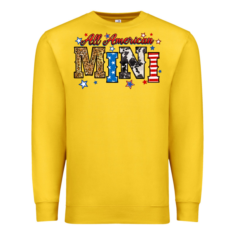 All American Mini Premium Sweatshirt by RanaPortraitStore | Teevron
