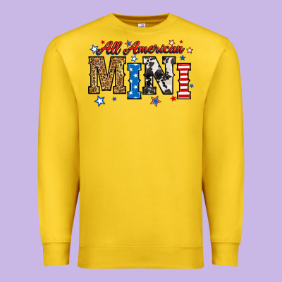 Premium Sweatshirt all american mini
