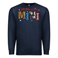 Navy all american mini Premium Sweatshirt - RanaPortraitStore