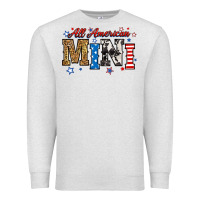 Oatmeal Heather all american mini Premium Sweatshirt - RanaPortraitStore