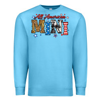Ocean Blue all american mini Premium Sweatshirt - RanaPortraitStore