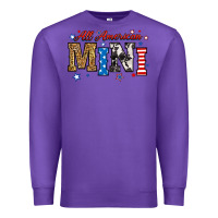 Purple all american mini Premium Sweatshirt - RanaPortraitStore