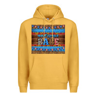 Mustard american babe tumbler Premium Hoodie - HRA Design Shop
