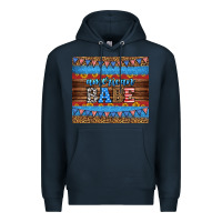 Navy american babe tumbler Premium Hoodie - HRA Design Shop