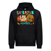 Black pumpkın Spıce Urban Hoodie - AdoDesignShop