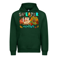 Forest Green pumpkın Spıce Urban Hoodie - AdoDesignShop