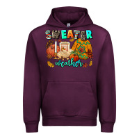 Mauve Wine pumpkın Spıce Urban Hoodie - AdoDesignShop