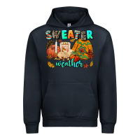 Navy pumpkın Spıce Urban Hoodie - AdoDesignShop