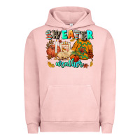 Pigment Salmon pumpkın Spıce Urban Hoodie - AdoDesignShop