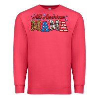 Cardinal all american mama Premium Sweatshirt - RanaPortraitStore
