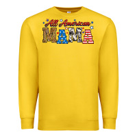 Lemon all american mama Premium Sweatshirt - RanaPortraitStore