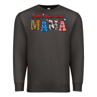 Smoke all american mama Premium Sweatshirt - RanaPortraitStore