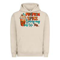 Pigment French Oak pumpkin spice living my best life Urban Hoodie - AdoDesignShop