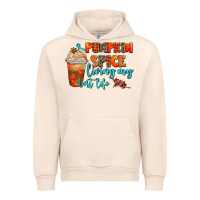 Sandshell pumpkin spice living my best life Urban Hoodie - AdoDesignShop