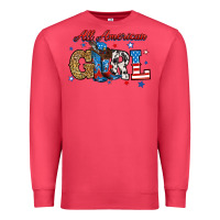 Cardinal all american girl Premium Sweatshirt - RanaPortraitStore