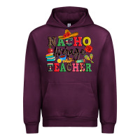 Mauve Wine nacho average teacher Urban Hoodie - JahusDesignShop
