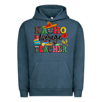 Pigment Midnight Navy nacho average teacher Urban Hoodie - JahusDesignShop