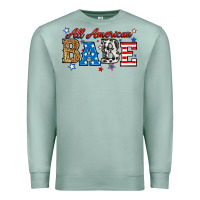 Seafoam all american babe Premium Sweatshirt - RanaPortraitStore