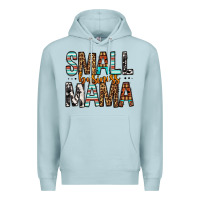 Blue Mist Small Business Mama Premium Hoodie - FaDigitalArtStudio