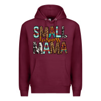 Burgundy Small Business Mama Premium Hoodie - FaDigitalArtStudio