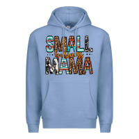 Colony Blue Small Business Mama Premium Hoodie - FaDigitalArtStudio