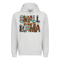Dove Grey Small Business Mama Premium Hoodie - FaDigitalArtStudio