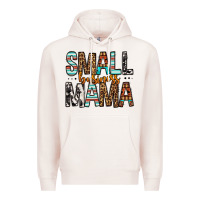 Pale Pink Small Business Mama Premium Hoodie - FaDigitalArtStudio