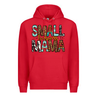 Red Small Business Mama Premium Hoodie - FaDigitalArtStudio