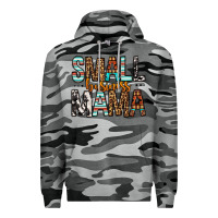 Slate Camo Small Business Mama Premium Hoodie - FaDigitalArtStudio