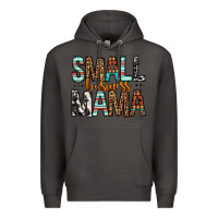 Smoke Small Business Mama Premium Hoodie - FaDigitalArtStudio