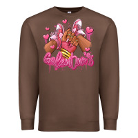Chestnut galentines afro girl sneakers Premium Sweatshirt - RanaPortraitStore