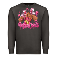 Smoke galentines afro girl sneakers Premium Sweatshirt - RanaPortraitStore