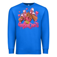 True Royal galentines afro girl sneakers Premium Sweatshirt - RanaPortraitStore