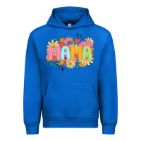 Cobalt floral mama Urban Hoodie - JahusDesignShop