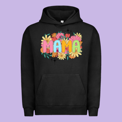 Floral Mama Urban Hoodie Designed By Jahusdesignshop