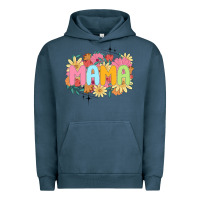 Pigment Midnight Navy floral mama Urban Hoodie - JahusDesignShop